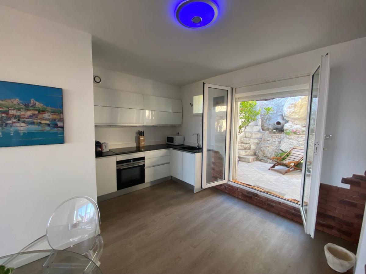 Au Coeur Du Parc National Du Massif Des Calanques, La Flibuste Des Goudes, Maison 2 Chambres, Climatisee, Jardins, Solarium, Proche Plage, Large Vue Mer Marsilia Exterior foto