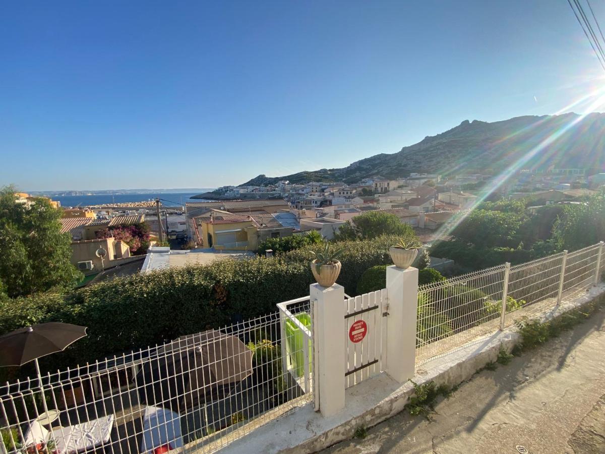 Au Coeur Du Parc National Du Massif Des Calanques, La Flibuste Des Goudes, Maison 2 Chambres, Climatisee, Jardins, Solarium, Proche Plage, Large Vue Mer Marsilia Exterior foto