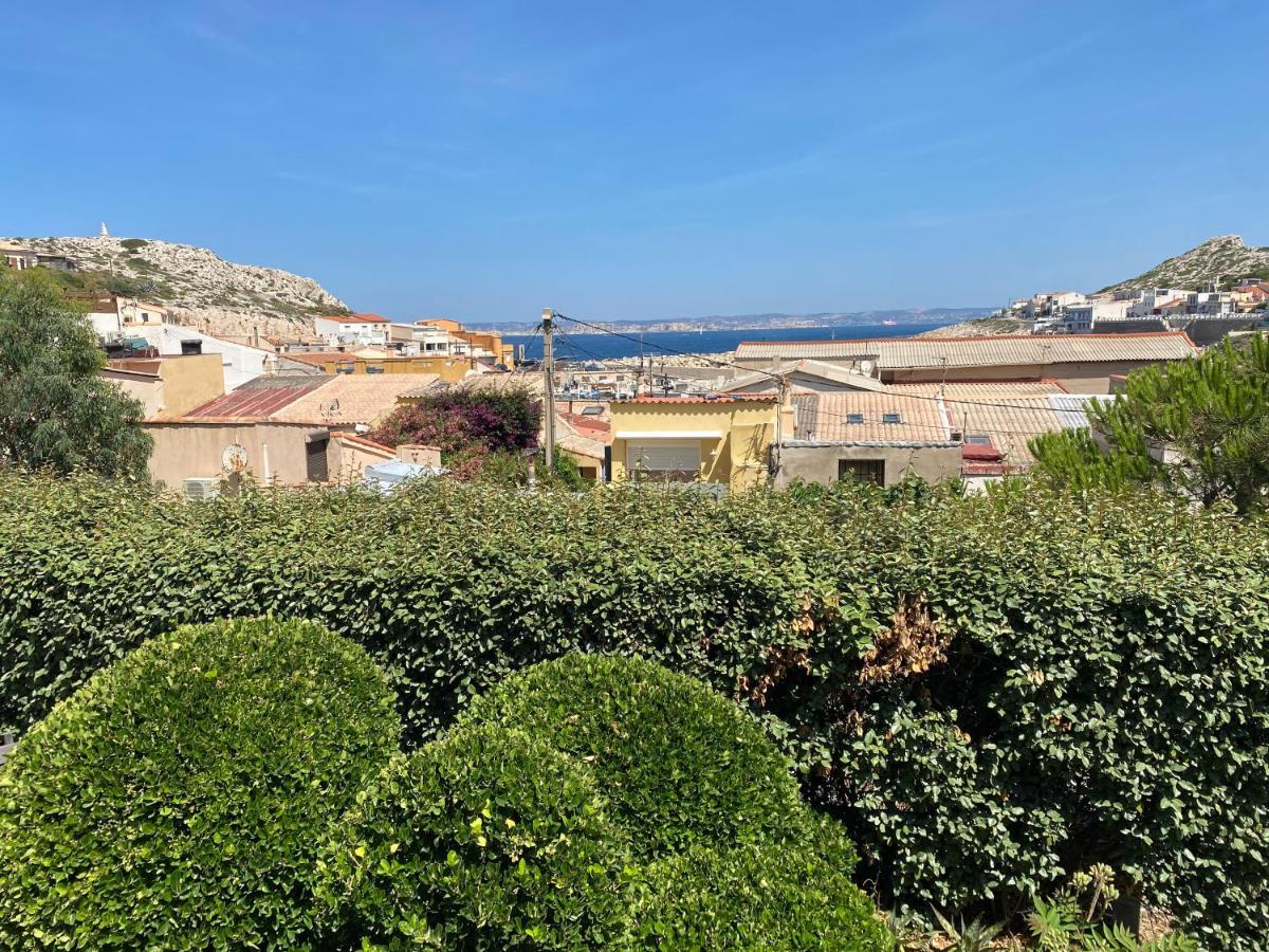 Au Coeur Du Parc National Du Massif Des Calanques, La Flibuste Des Goudes, Maison 2 Chambres, Climatisee, Jardins, Solarium, Proche Plage, Large Vue Mer Marsilia Exterior foto