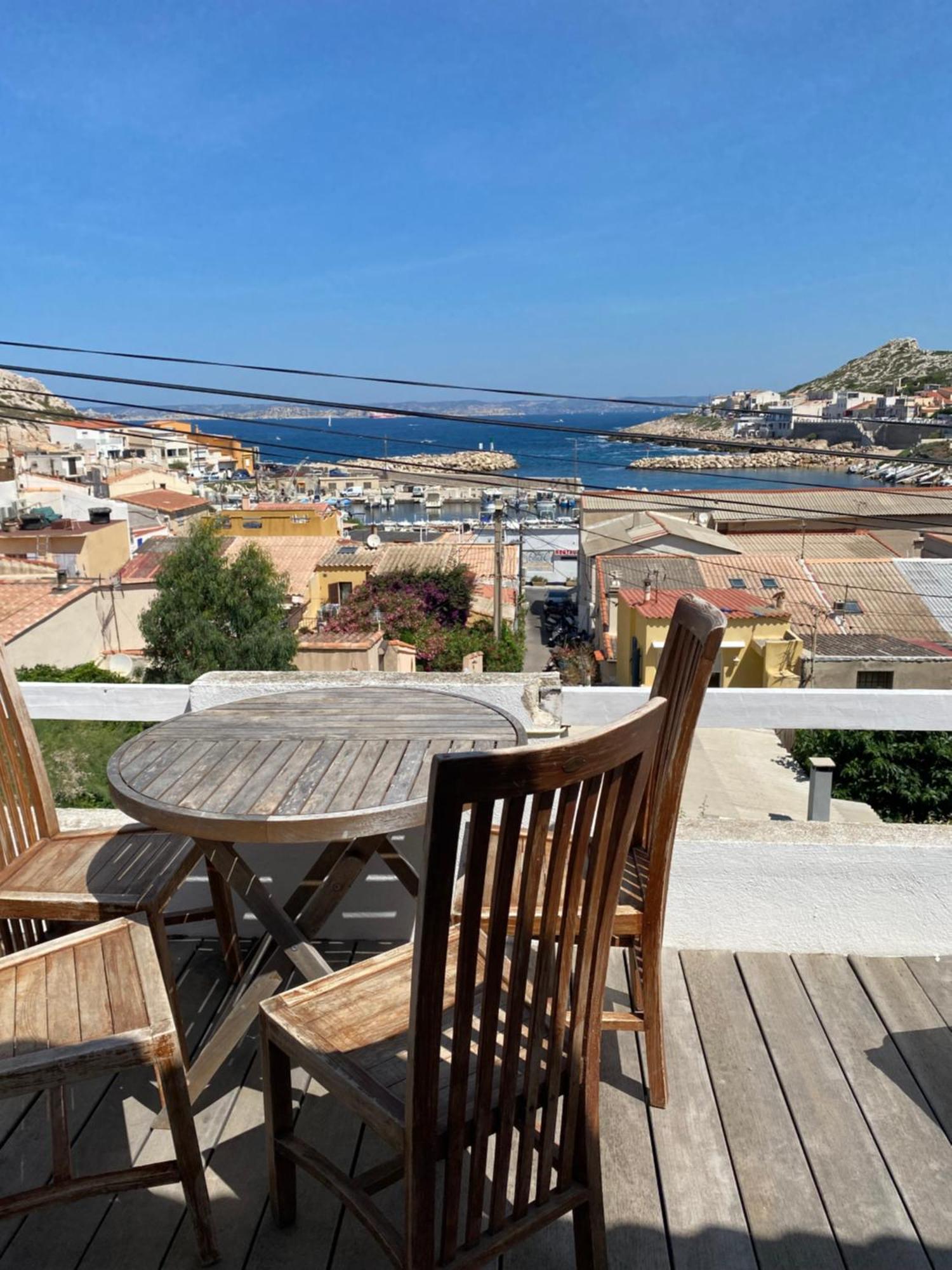 Au Coeur Du Parc National Du Massif Des Calanques, La Flibuste Des Goudes, Maison 2 Chambres, Climatisee, Jardins, Solarium, Proche Plage, Large Vue Mer Marsilia Exterior foto