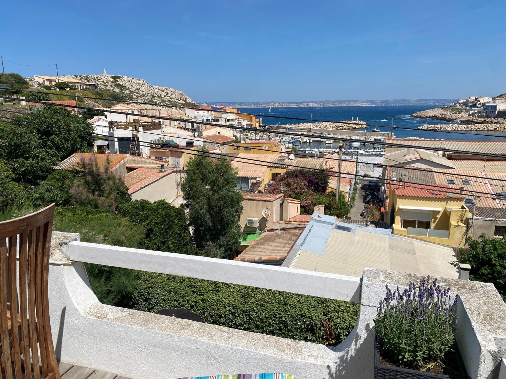 Au Coeur Du Parc National Du Massif Des Calanques, La Flibuste Des Goudes, Maison 2 Chambres, Climatisee, Jardins, Solarium, Proche Plage, Large Vue Mer Marsilia Exterior foto