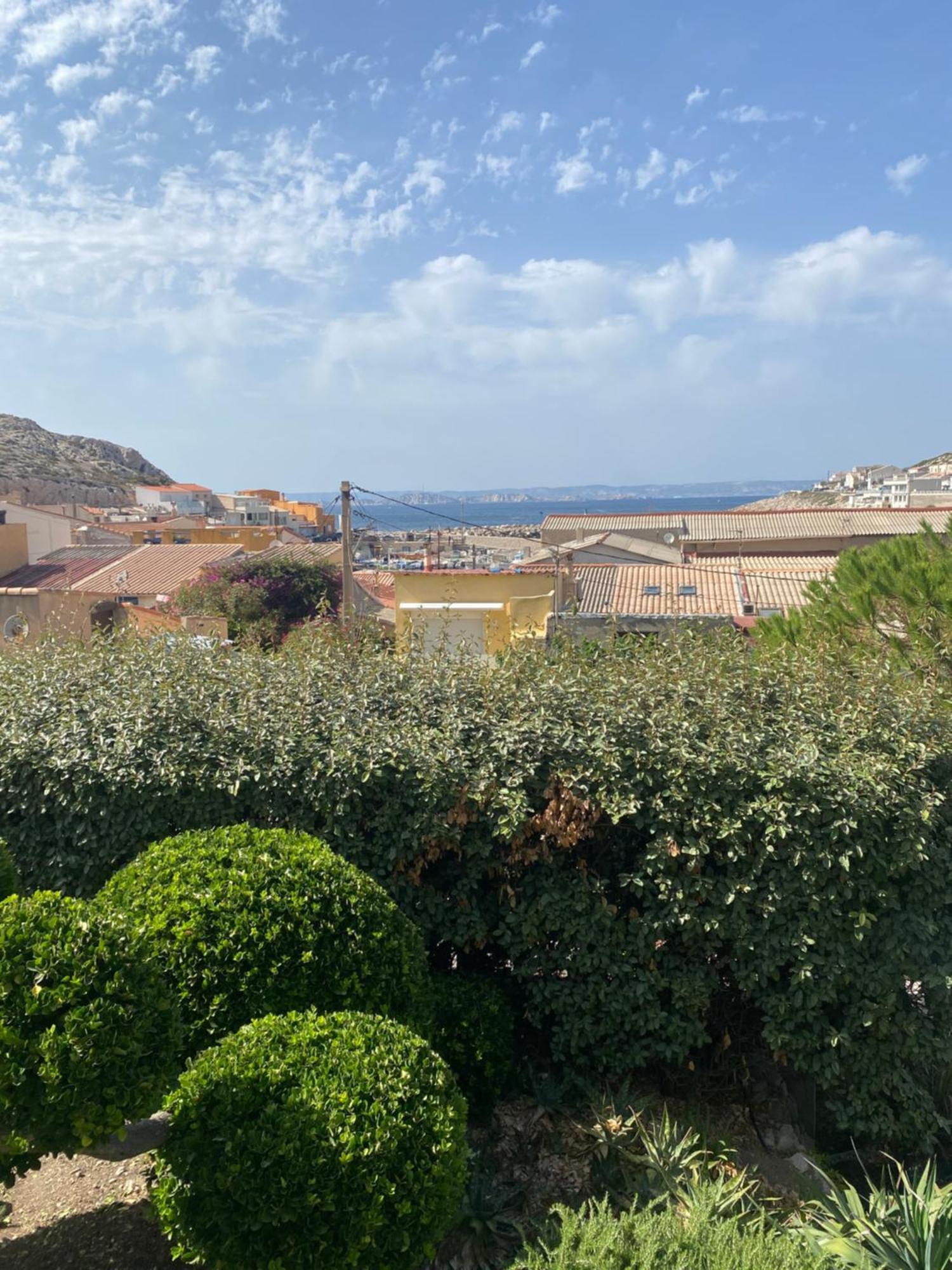 Au Coeur Du Parc National Du Massif Des Calanques, La Flibuste Des Goudes, Maison 2 Chambres, Climatisee, Jardins, Solarium, Proche Plage, Large Vue Mer Marsilia Exterior foto